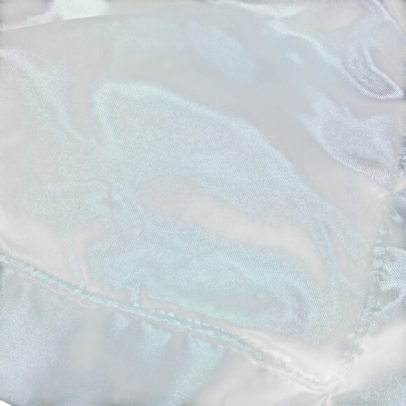 Baby Starters Plush Unicorn Lovey Security Blanket 14" x 14" Rainbow Satin Trim - Picture 6 of 6